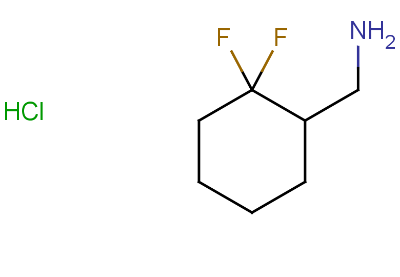 (2,2-difluorocyclohexyl)methanamine hydrochloride