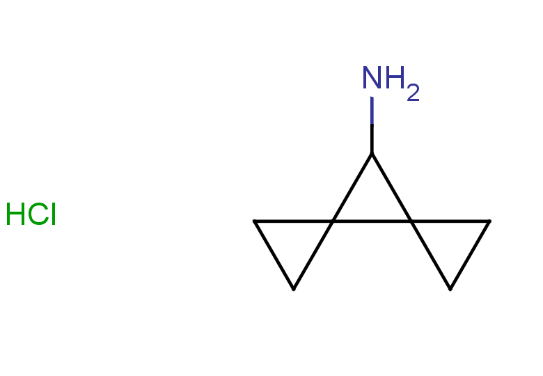 dispiro[2.0.2^{4}.1^{3}]heptan-7-amine hydrochloride