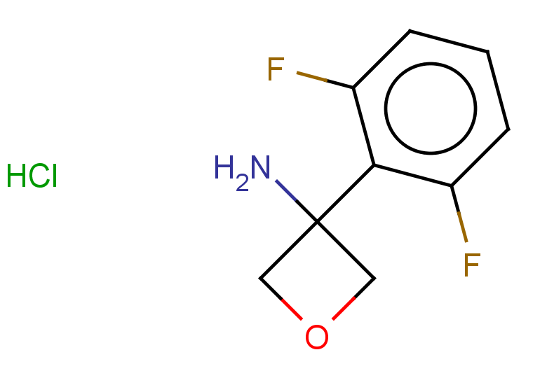 3-(2,6-difluorophenyl)oxetan-3-amine hydrochloride