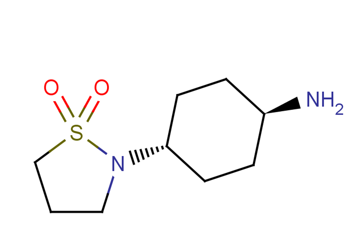 rac-2-[(1r,4r)-4-aminocyclohexyl]-1lambda6,2-thiazolidine-1,1-dione, trans