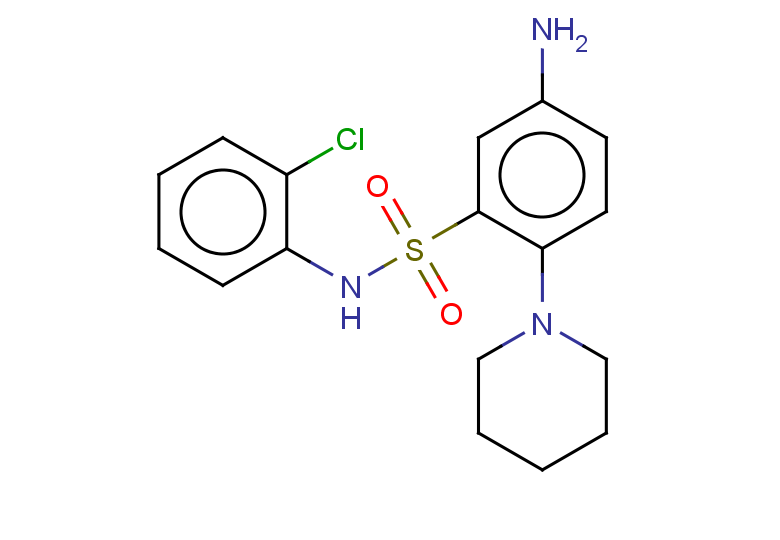 5-amino-N-(2-chlorophenyl)-2-(piperidin-1-yl)benzene-1-sulfonamide