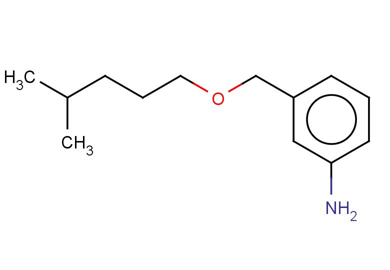 3-{[(4-methylpentyl)oxy]methyl}aniline