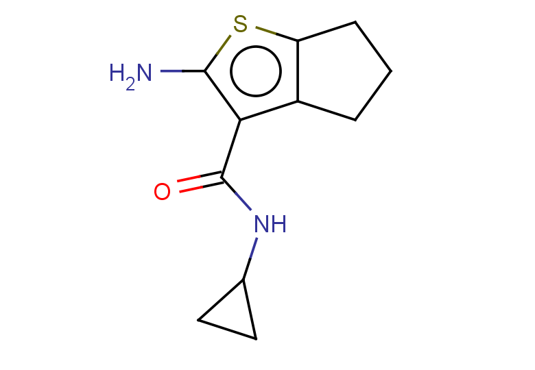 2-amino-N-cyclopropyl-4H,5H,6H-cyclopenta[b]thiophene-3-carboxamide