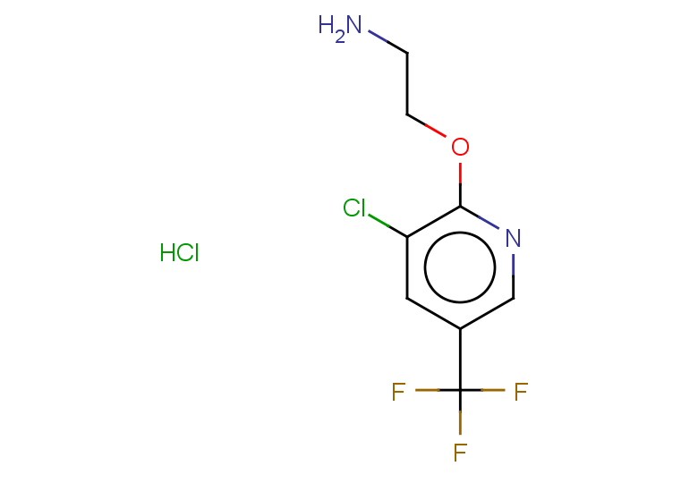 2-(2-aminoethoxy)-3-chloro-5-(trifluoromethyl)pyridine hydrochloride