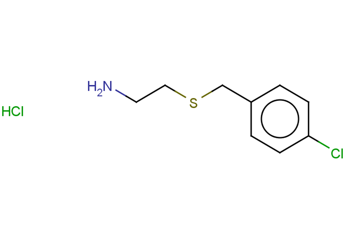 2-{[(4-chlorophenyl)methyl]sulfanyl}ethan-1-amine hydrochloride