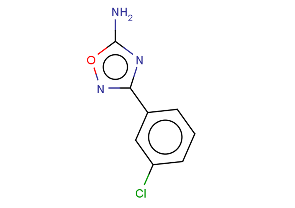 3-(3-chlorophenyl)-1,2,4-oxadiazol-5-amine