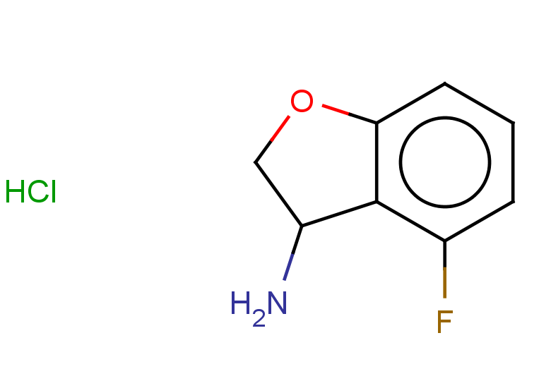 4-fluoro-2,3-dihydro-1-benzofuran-3-amine hydrochloride
