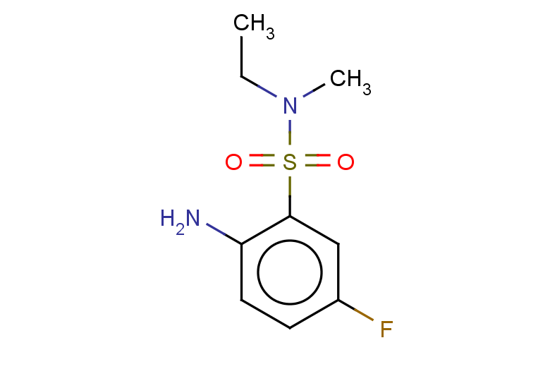 2-amino-N-ethyl-5-fluoro-N-methylbenzene-1-sulfonamide
