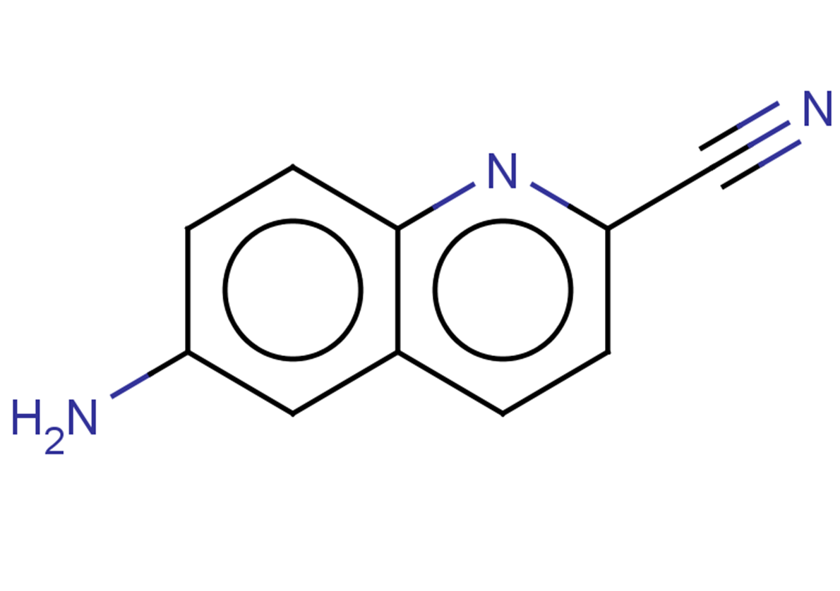 6-aminoquinoline-2-carbonitrile