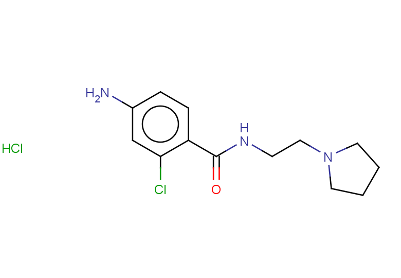 4-amino-2-chloro-N-[2-(pyrrolidin-1-yl)ethyl]benzamide hydrochloride