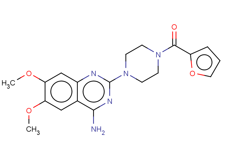 2-[4-(furan-2-carbonyl)piperazin-1-yl]-6,7-dimethoxyquinazolin-4-amine