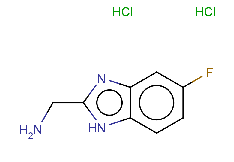 (5-fluoro-1H-1,3-benzodiazol-2-yl)methanamine dihydrochloride