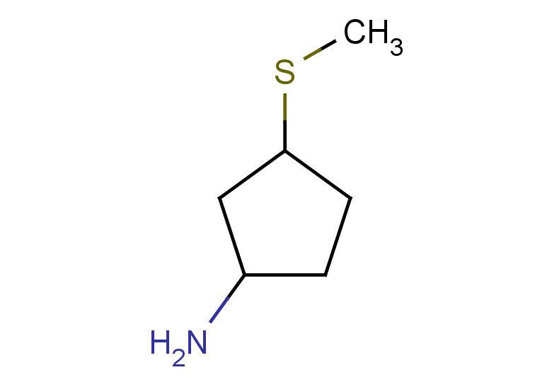 3-(methylsulfanyl)cyclopentan-1-amine