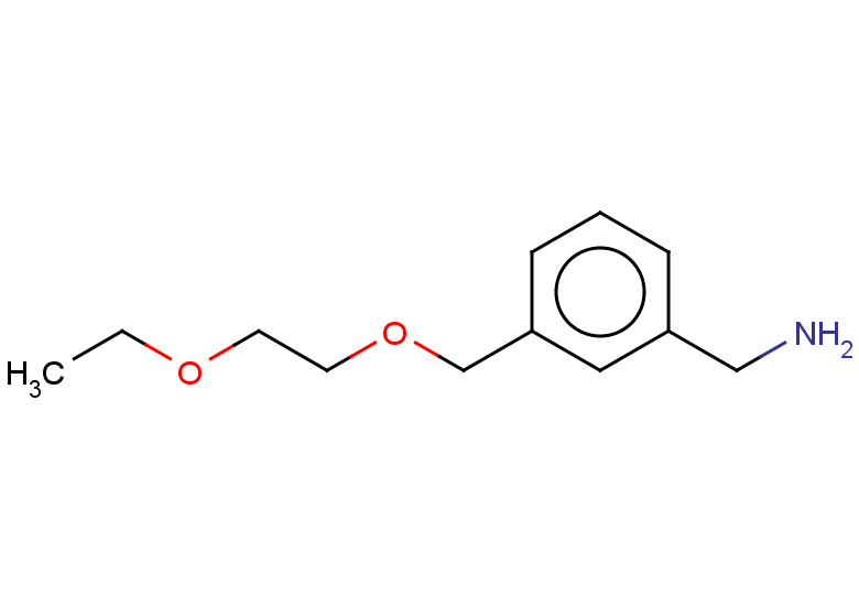 {3-[(2-ethoxyethoxy)methyl]phenyl}methanamine