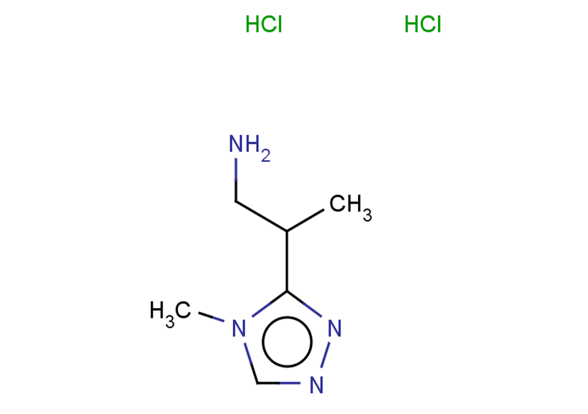 2-(4-methyl-4H-1,2,4-triazol-3-yl)propan-1-amine dihydrochloride