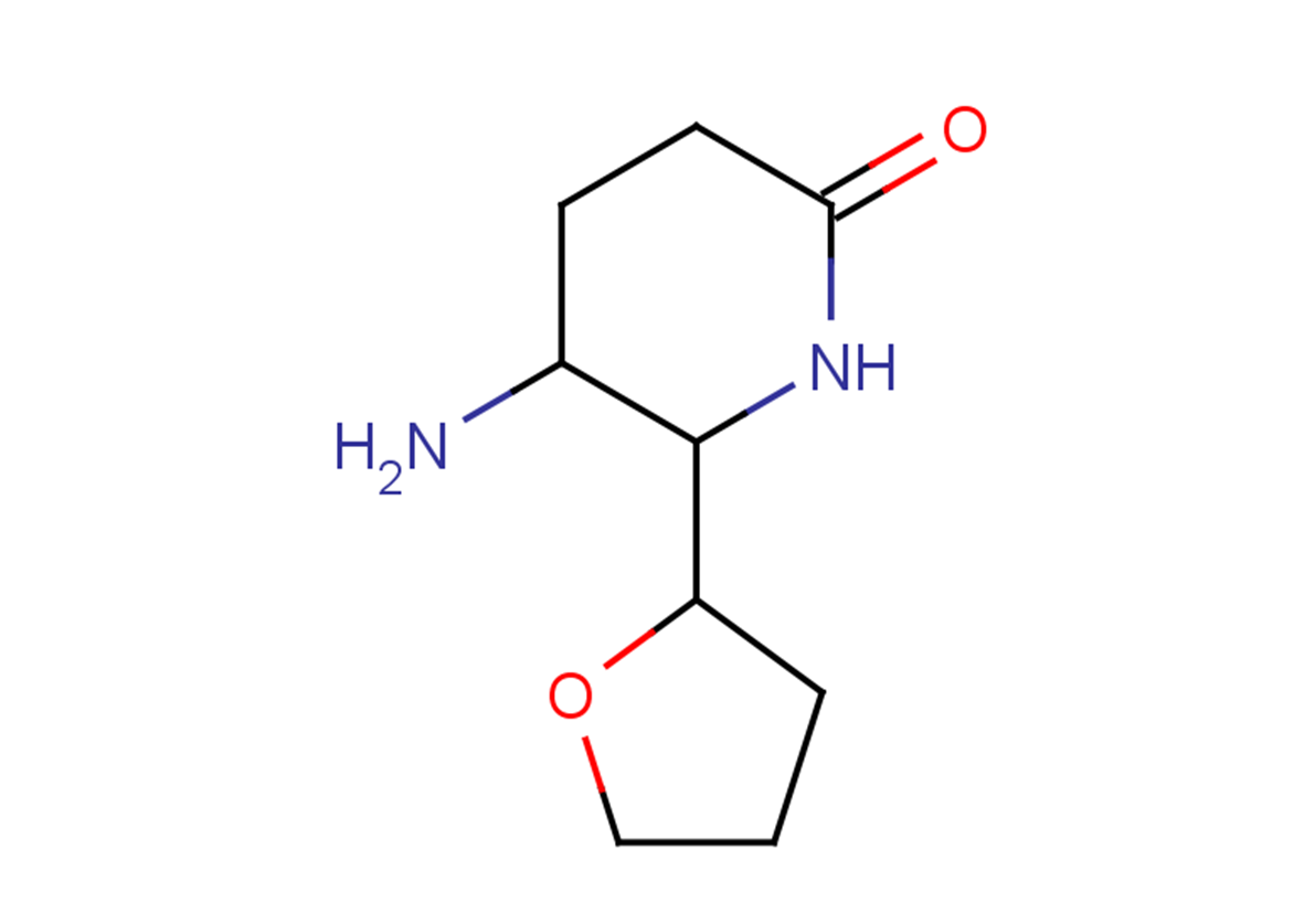 5-amino-6-(oxolan-2-yl)piperidin-2-one, Mixture of diastereomers