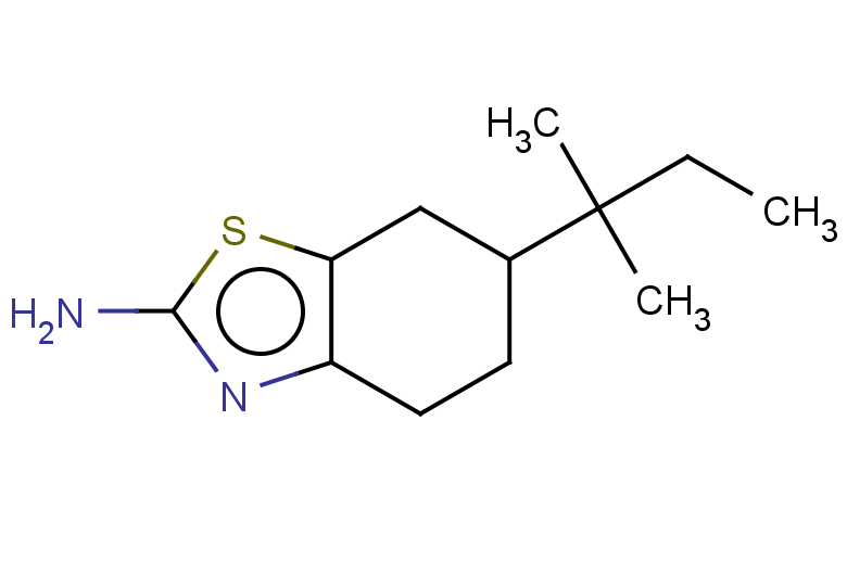 6-(2-methylbutan-2-yl)-4,5,6,7-tetrahydro-1,3-benzothiazol-2-amine