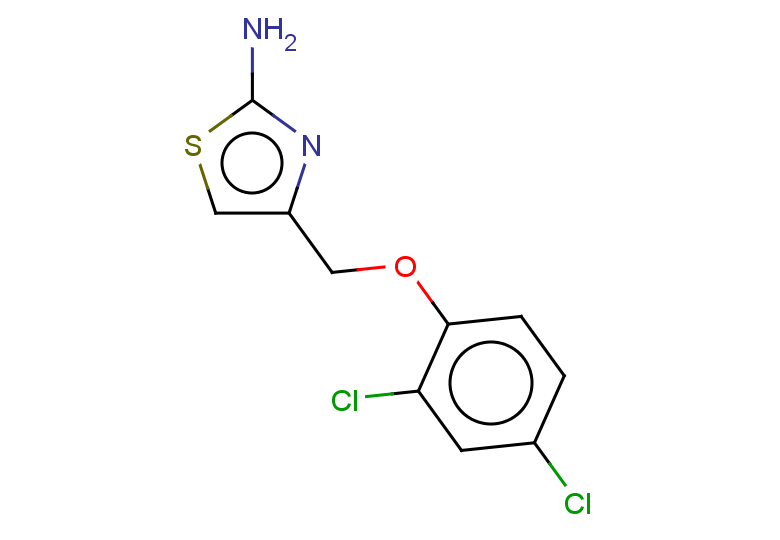 4-(2,4-dichlorophenoxymethyl)-1,3-thiazol-2-amine