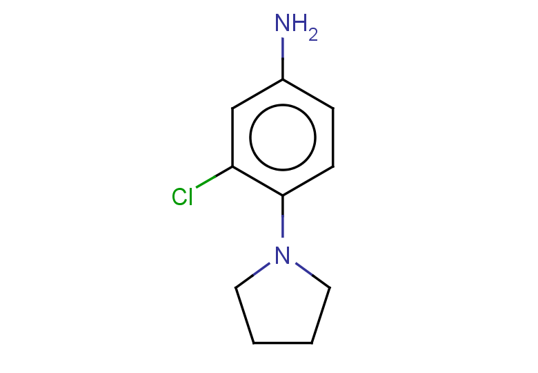 3-chloro-4-(pyrrolidin-1-yl)aniline