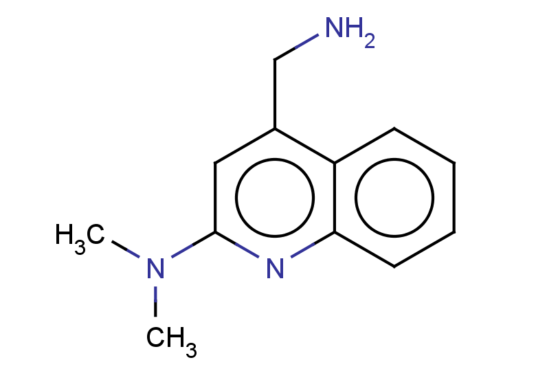4-(aminomethyl)-N,N-dimethylquinolin-2-amine