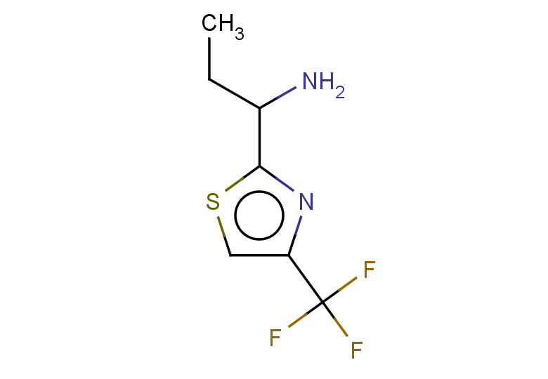1-[4-(trifluoromethyl)-1,3-thiazol-2-yl]propan-1-amine