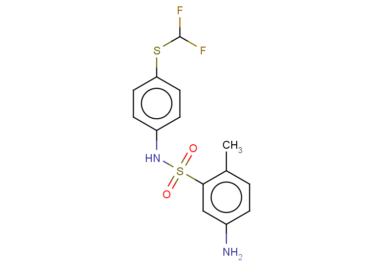 5-amino-N-{4-[(difluoromethyl)sulfanyl]phenyl}-2-methylbenzene-1-sulfonamide