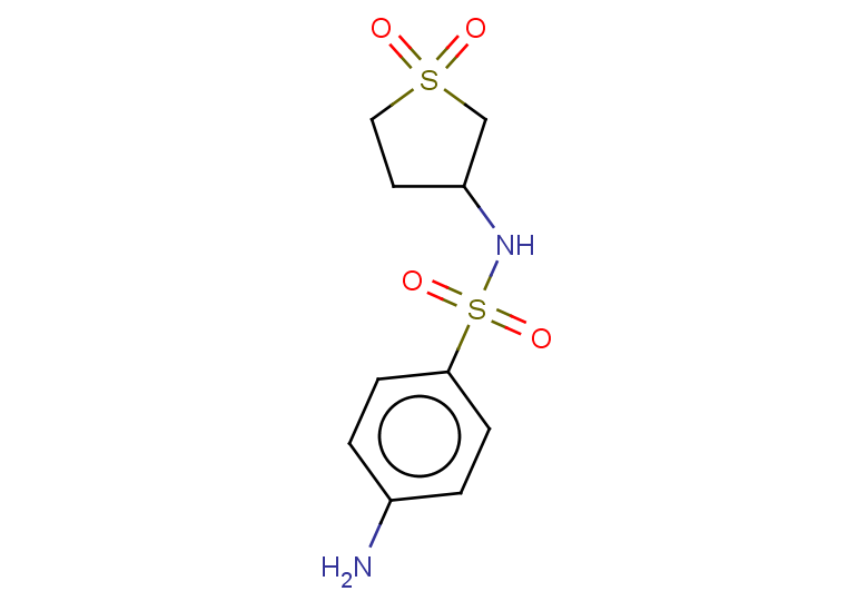 4-amino-N-(1,1-dioxo-1lambda6-thiolan-3-yl)benzene-1-sulfonamide