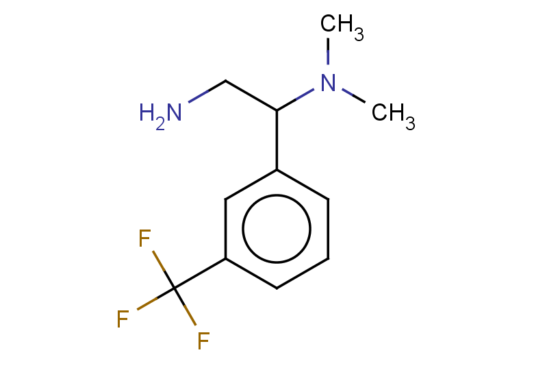 {2-amino-1-[3-(trifluoromethyl)phenyl]ethyl}dimethylamine