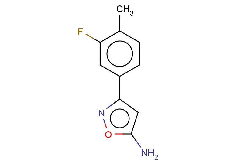 3-(3-fluoro-4-methylphenyl)-1,2-oxazol-5-amine