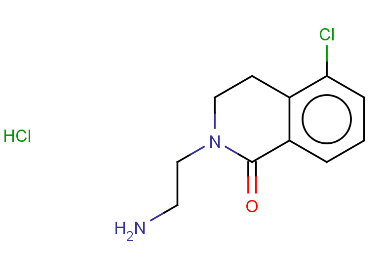 2-(2-aminoethyl)-5-chloro-1,2,3,4-tetrahydroisoquinolin-1-one hydrochloride