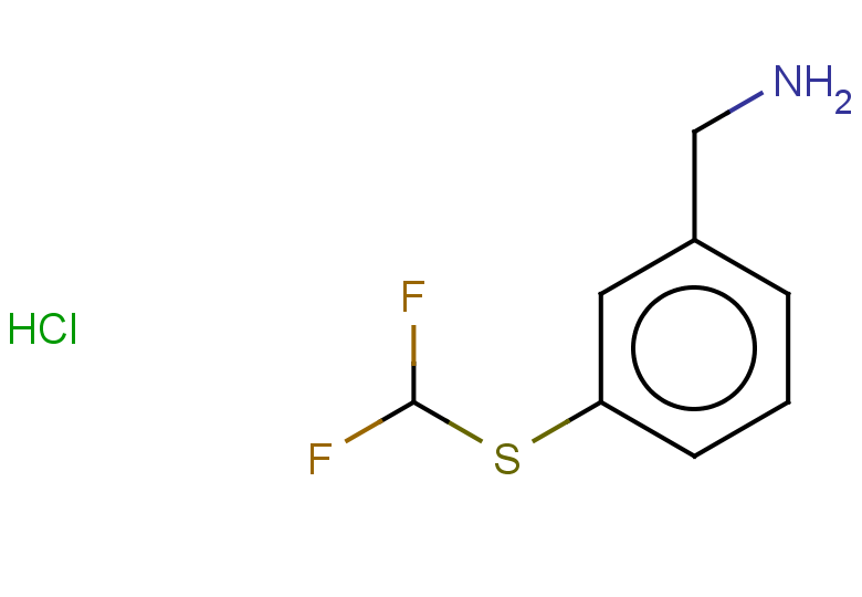 {3-[(difluoromethyl)sulfanyl]phenyl}methanamine hydrochloride