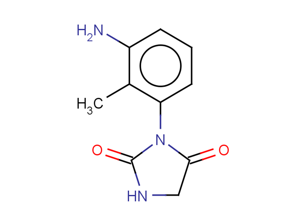 3-(3-amino-2-methylphenyl)imidazolidine-2,4-dione