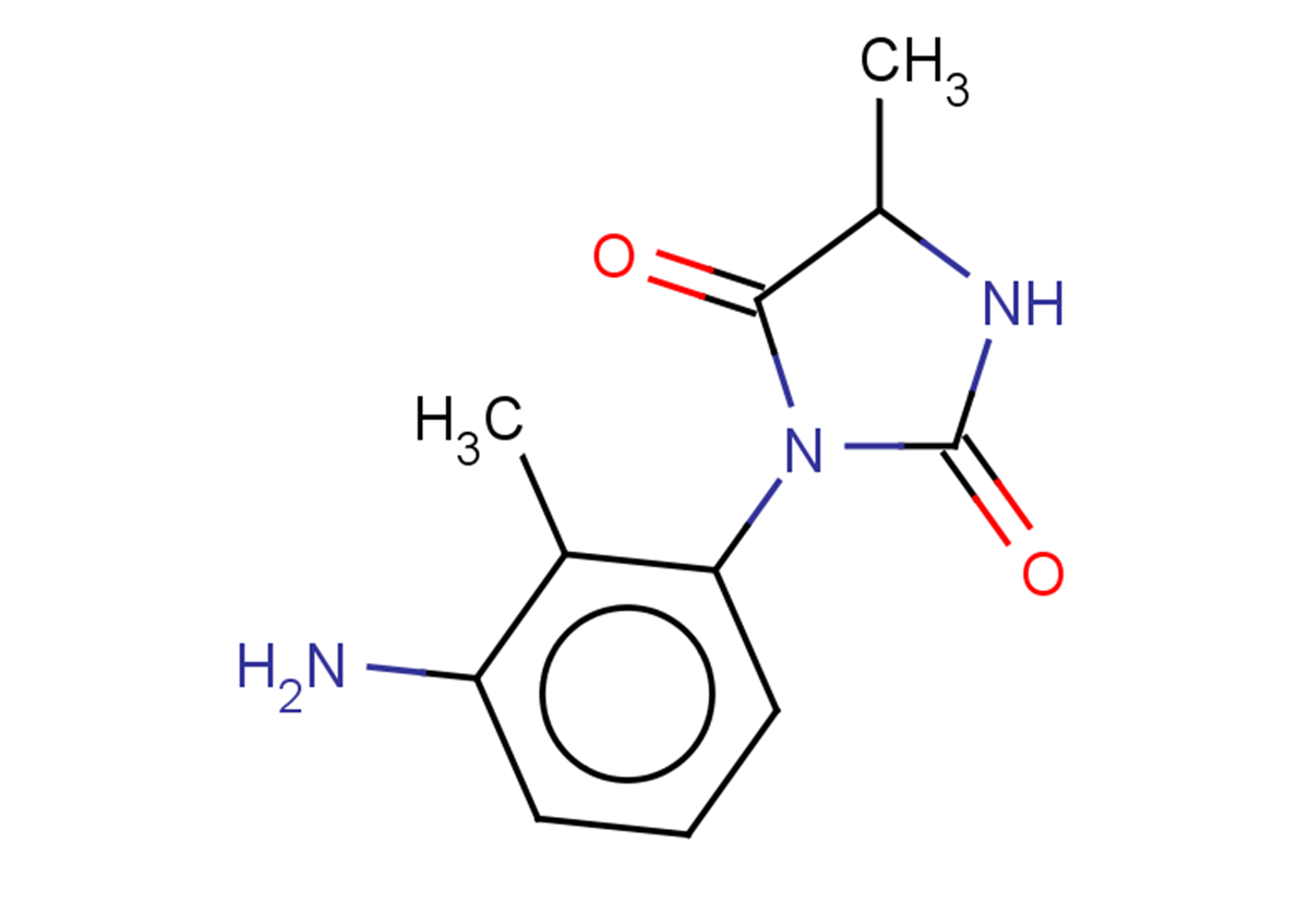 3-(3-amino-2-methylphenyl)-5-methylimidazolidine-2,4-dione