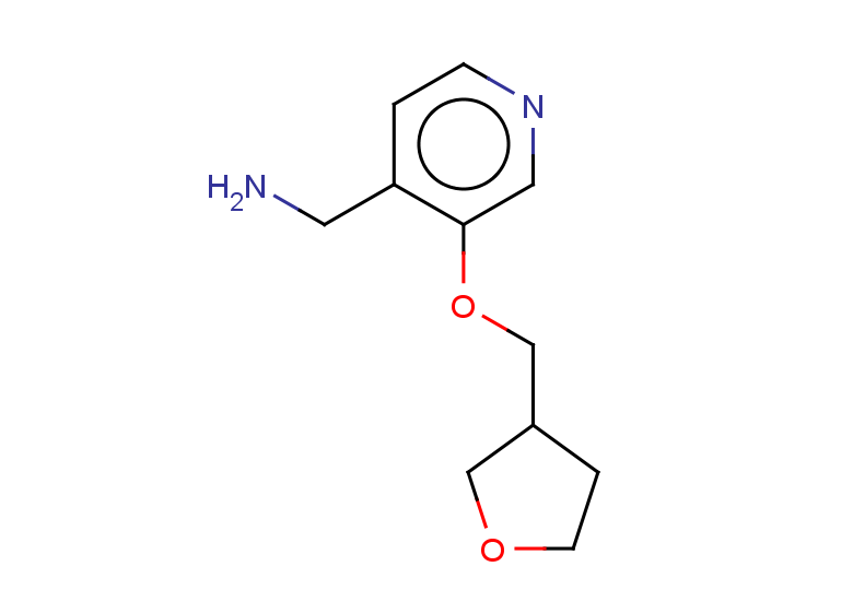 [3-(oxolan-3-ylmethoxy)pyridin-4-yl]methanamine