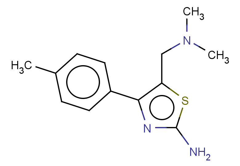 5-[(dimethylamino)methyl]-4-(4-methylphenyl)-1,3-thiazol-2-amine