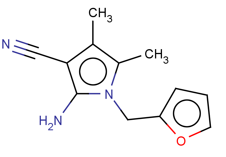 2-amino-1-(furan-2-ylmethyl)-4,5-dimethyl-1H-pyrrole-3-carbonitrile
