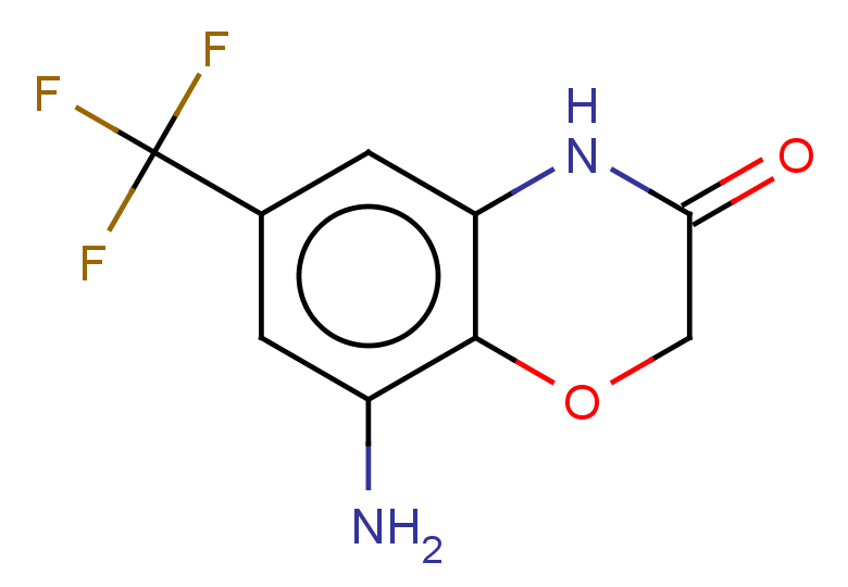 8-amino-6-(trifluoromethyl)-3,4-dihydro-2H-1,4-benzoxazin-3-one