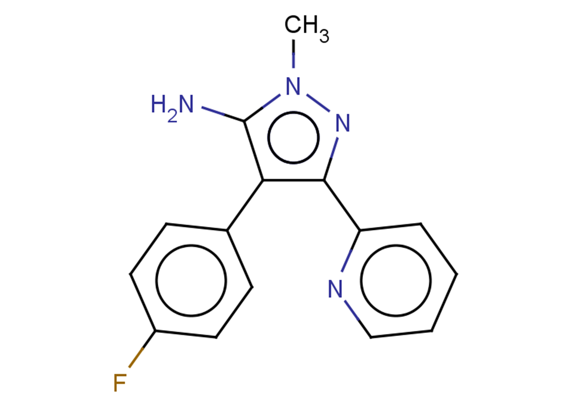 4-(4-fluorophenyl)-1-methyl-3-(pyridin-2-yl)-1H-pyrazol-5-amine