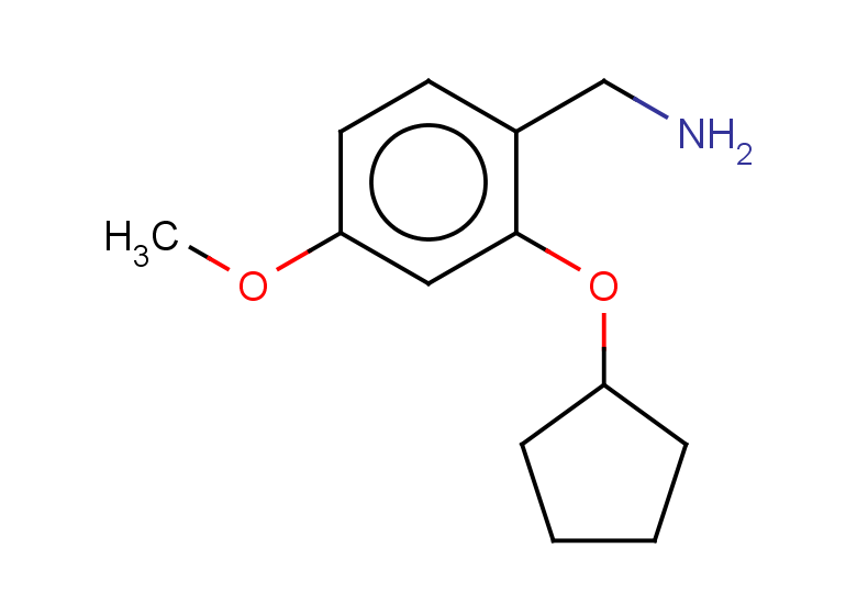 [2-(cyclopentyloxy)-4-methoxyphenyl]methanamine