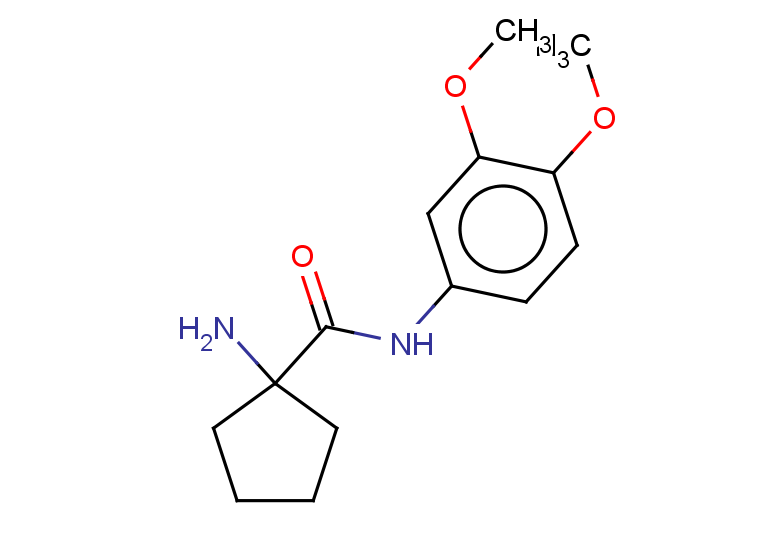 1-amino-N-(3,4-dimethoxyphenyl)cyclopentane-1-carboxamide
