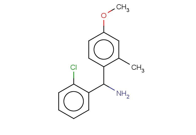 (2-chlorophenyl)(4-methoxy-2-methylphenyl)methanamine