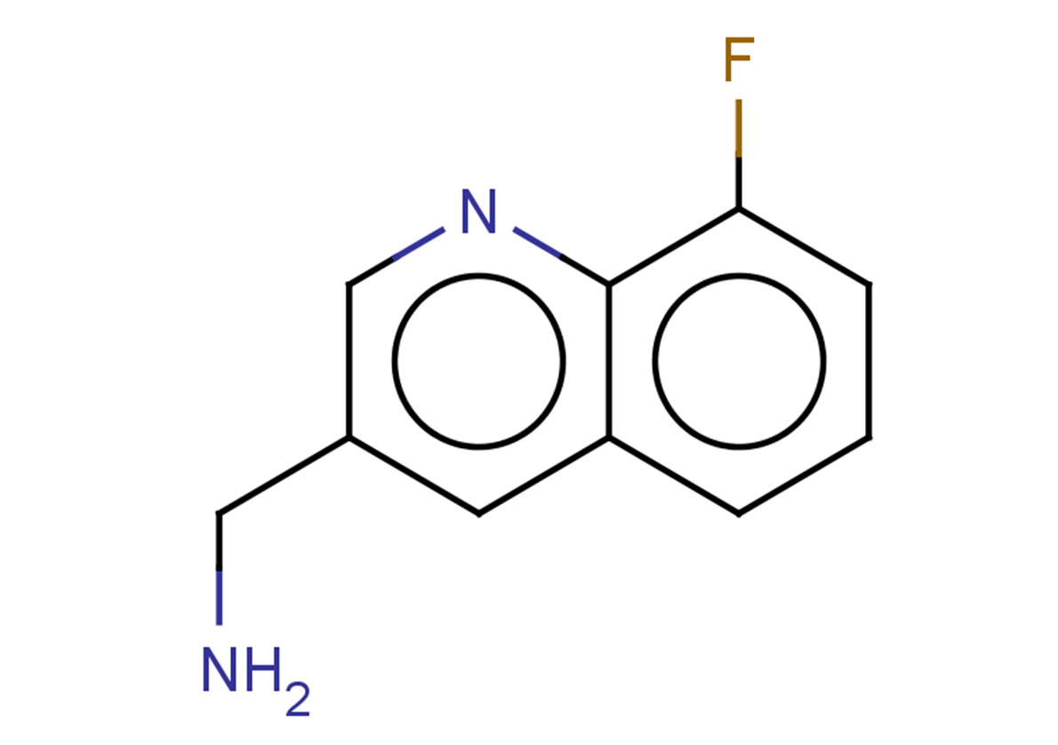 (8-fluoroquinolin-3-yl)methanamine