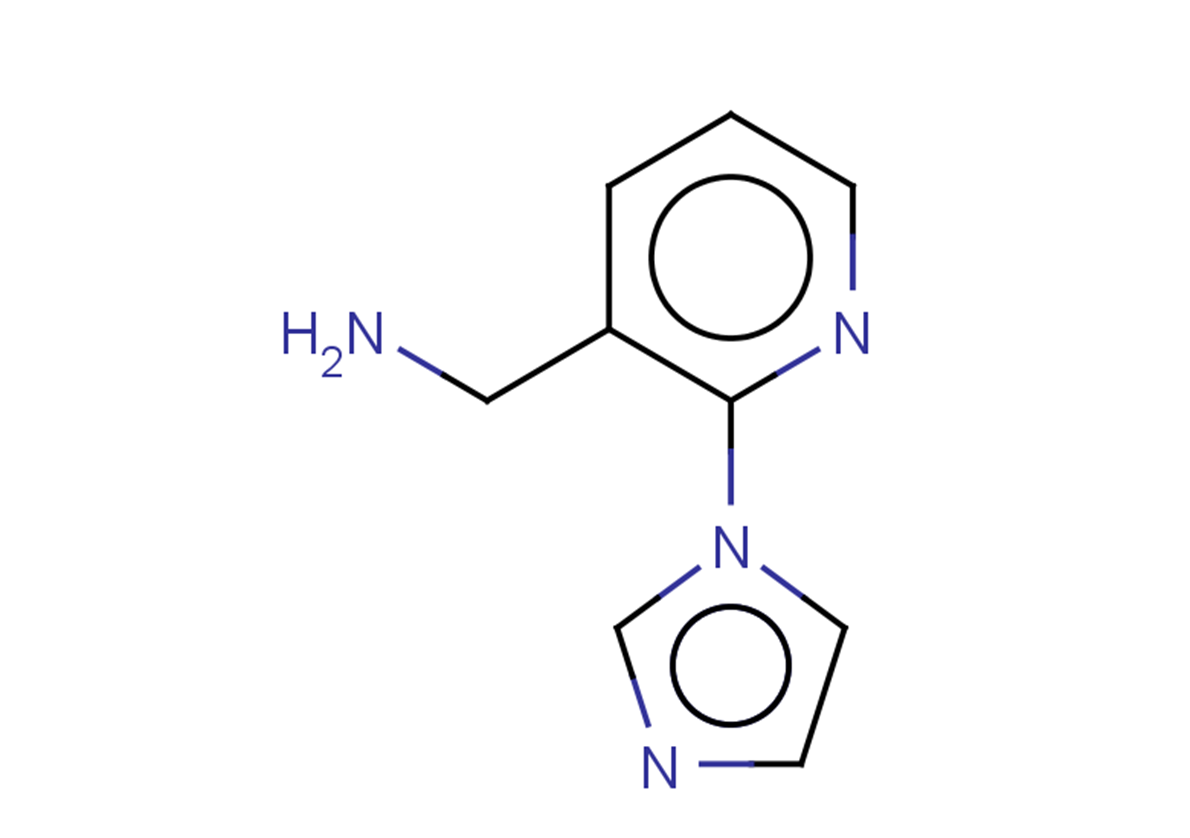 1-[2-(1H-imidazol-1-yl)pyridin-3-yl]methanamine