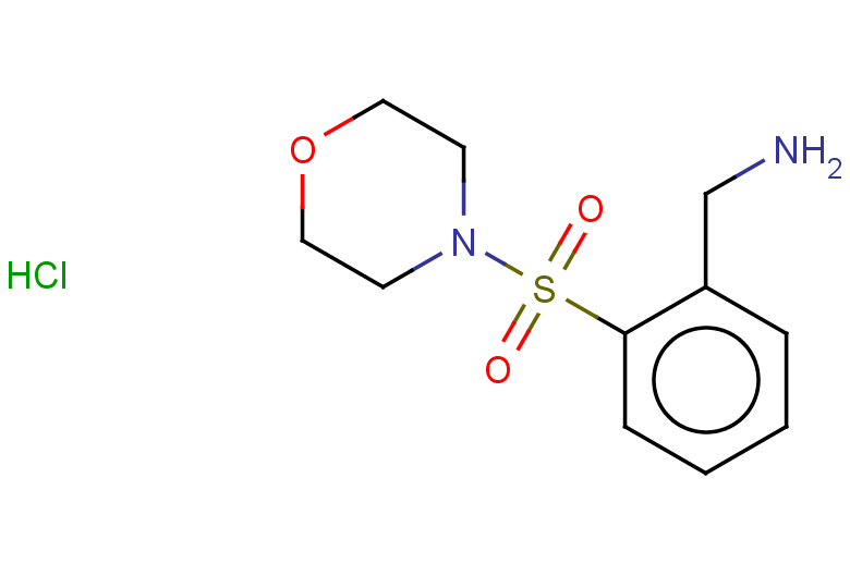 [2-(morpholine-4-sulfonyl)phenyl]methanamine hydrochloride