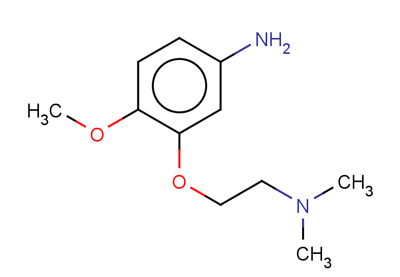 3-[2-(dimethylamino)ethoxy]-4-methoxyaniline