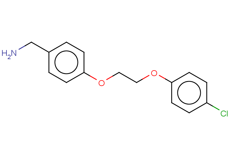 {4-[2-(4-chlorophenoxy)ethoxy]phenyl}methanamine