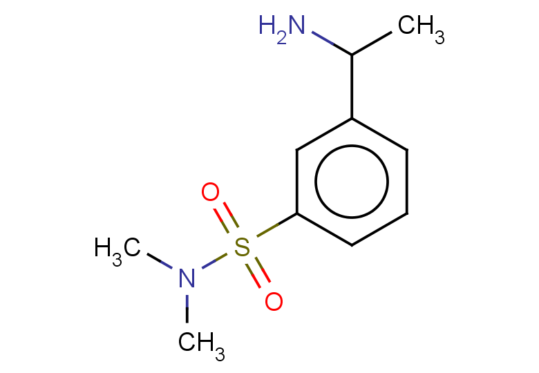3-(1-aminoethyl)-N,N-dimethylbenzene-1-sulfonamide