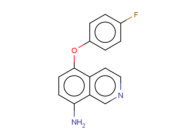 5-(4-fluorophenoxy)isoquinolin-8-amine