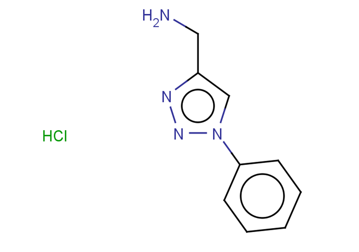 (1-phenyl-1H-1,2,3-triazol-4-yl)methanamine hydrochloride