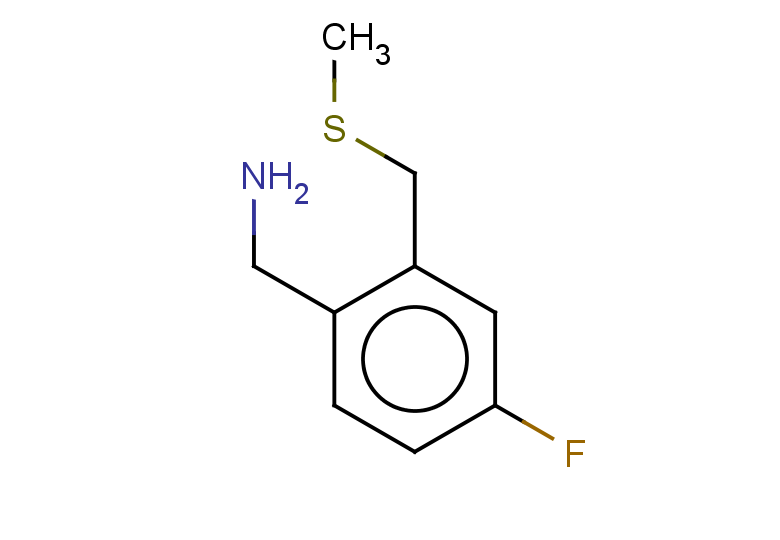 {4-fluoro-2-[(methylsulfanyl)methyl]phenyl}methanamine